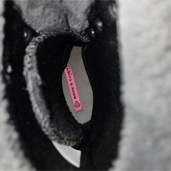 Womens Winter Ankle Boots Lace Up Faux Fur Trim Herringbone Detail - Picture 12 of 15